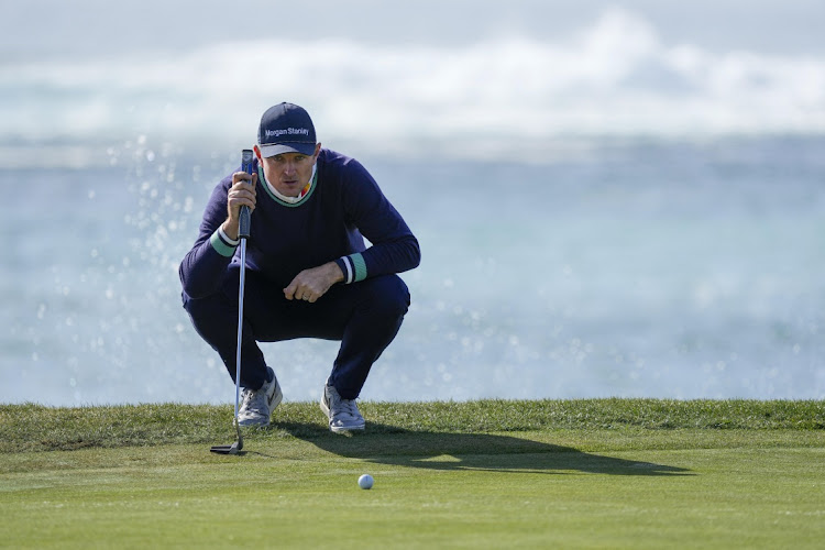 Justin Rose at the Pebble Beach Pro-Am. Picture: RAY EVECEDO/USA TODAY