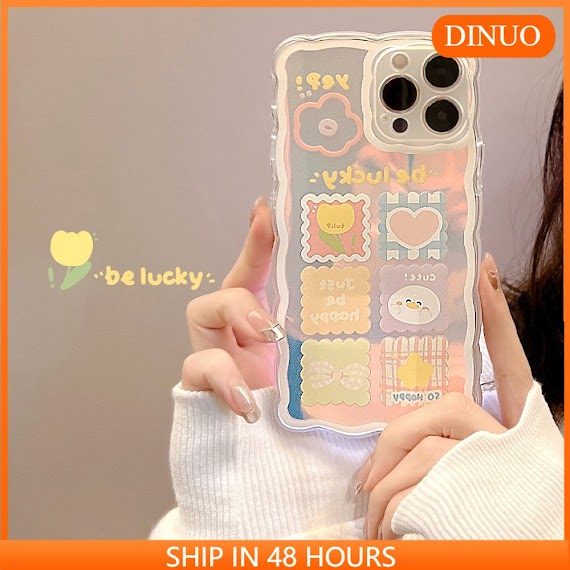 Ốp Lưng Iphone Ốp Điện Thoại Họa Tiết 12 Màu Laser Cho Iphone 13 13 Pro Max 11 X/7/8 Plus/Xsmax/Pro/Max/Mini Dinuo Case