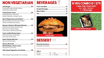 Bombay Food Truck menu 