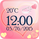 Cover Image of Download Love Weather Clock Widget 1.0 APK
