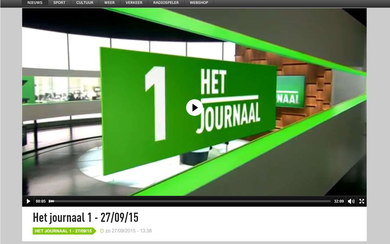 Deredactie.be video expander Preview image 1