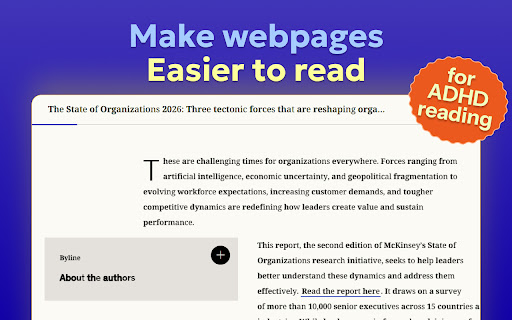 Bolden- Read faster (ADHD) screenshot 1