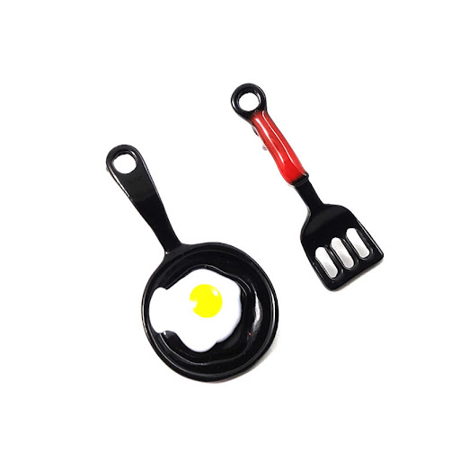 Title 2, Personality Asymmetric Small Spatula Fried Egg ...