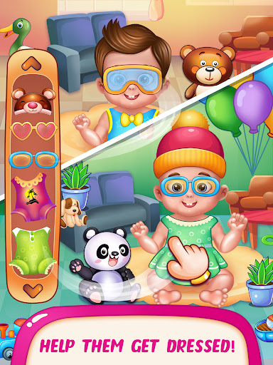 Screenshot Baby Care Baby Dress Up Game