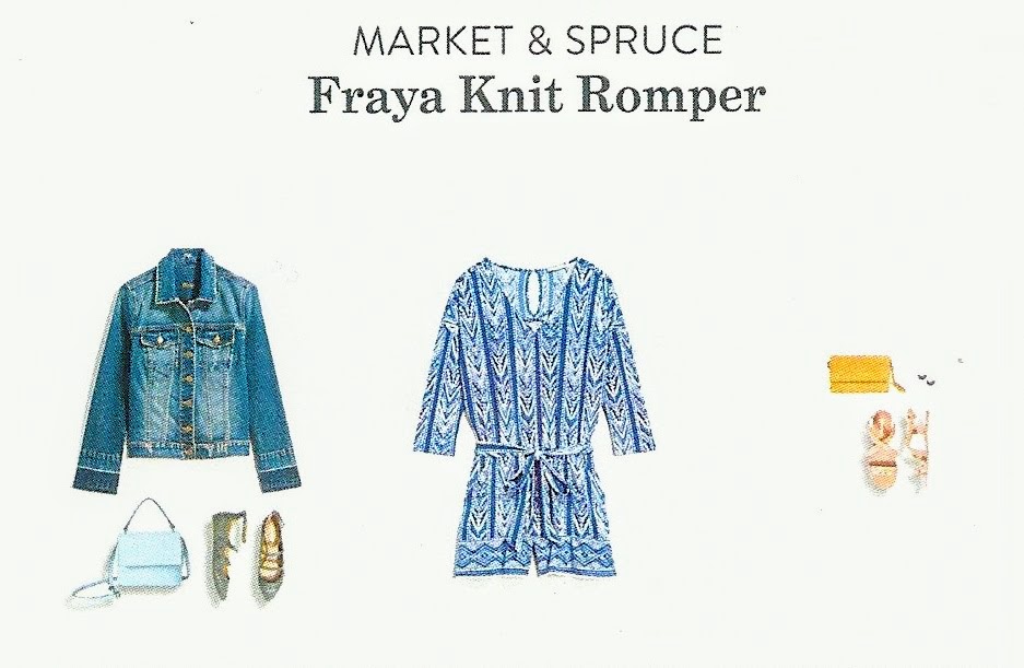 Summer Stitch Fix - Market & Spruce Fraya Knit Romper