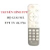 Remote Điều Khiển Đầu Thu Truyền Hình Fpt Tv 4K Fx6 Bộ Giải Mã Đời 2021