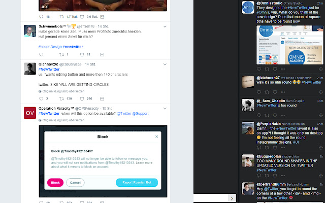 Twitter Square Icons chrome extension