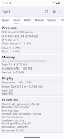 Sys-I: Android System Info Screenshot
