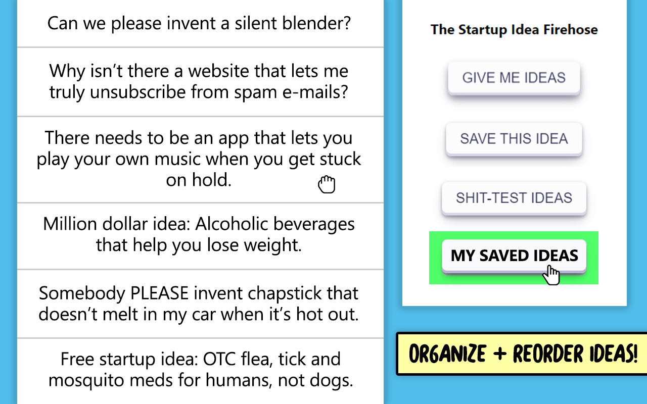 The Startup Idea Firehose Preview image 4