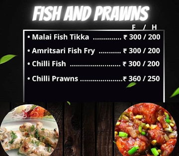 Dilli Dawat menu 