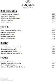 Suchali's Artisan Bakehouse menu 2