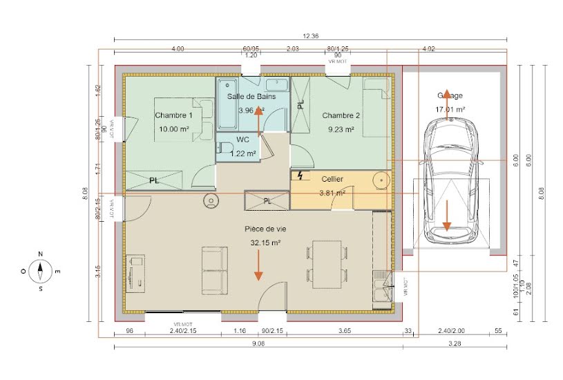  Vente Terrain + Maison - Terrain : 250m² - Maison : 60m² à Chauffayer (05800) 