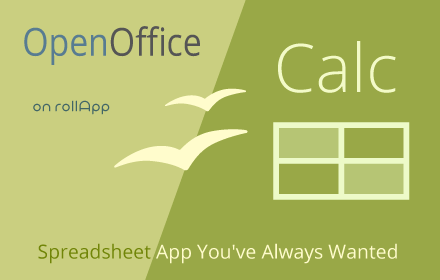 OpenOffice Calc on rollApp small promo image