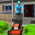 Icon Mowing Simulator Lawn Cutting