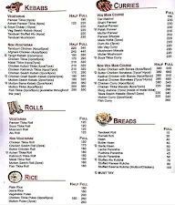 Kebabs & Curries menu 1