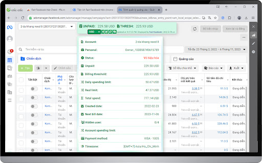 Fast Facebook Ads Check - ffb.vn