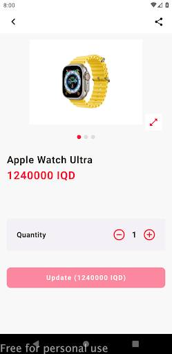 Screenshot ALNOMOOR STORE