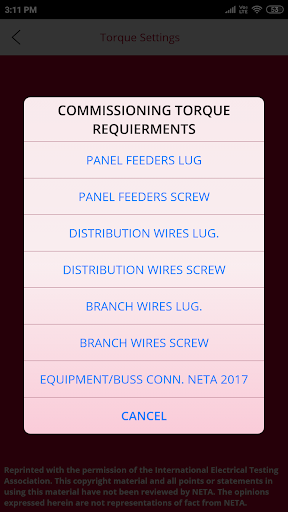 Electrical Panel App