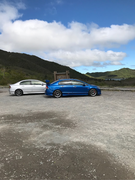 シビックタイプRのドライブ・赤城山・シビック・FD2・タイプRに関するカスタム事例の投稿画像1枚目