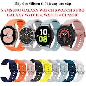 [Galaxy Watch 5, Galaxy Watch 4]Dây Đeo Silicon Mềm Mại Đồng Hồ Samsung Galaxy Watch 5, Galaxy Watch 4