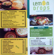 Lemon Drops menu 3