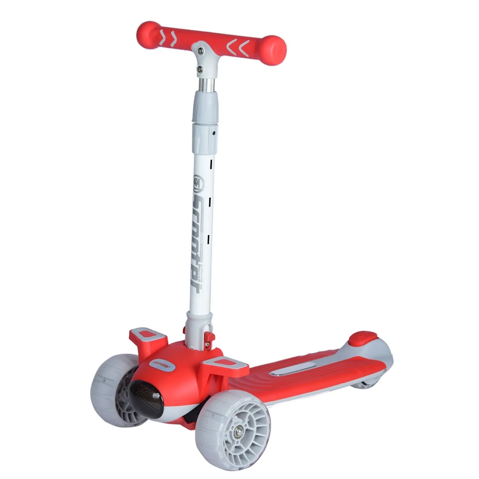 Children's Scooter Baby Can Sit and Ride Multifunctional Scooter with Seat and Adjustable Handlebar Safe Fun for Toddler