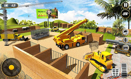 Simulateur De Construction De Zoo Animalier APK MOD screenshots 3