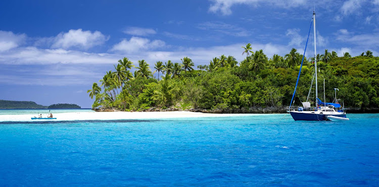 Kayak right from the beaches of Tonga.