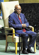 HOT SEAT: President Jacob Zuma prepares to address the United Nations General Assembly in New York this week