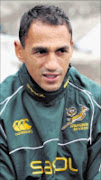 HONG KONG, CHINA: 26 MARCH 2009, Paul Treu during the Springboks Sevens Captains run ahead of the IRB Rugby World Cup Sevens Tournament in Hong Kong, China. 

Photo by Wessel Oosthuizen/Gallo Images