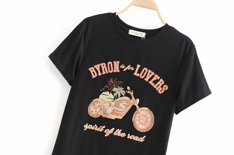 T-shirt Motorcycle Coco à double impression. Le t-shirt parfait pour les motards, alliant style et confort. Design unique et accrocheur. Idéal pour rouler.