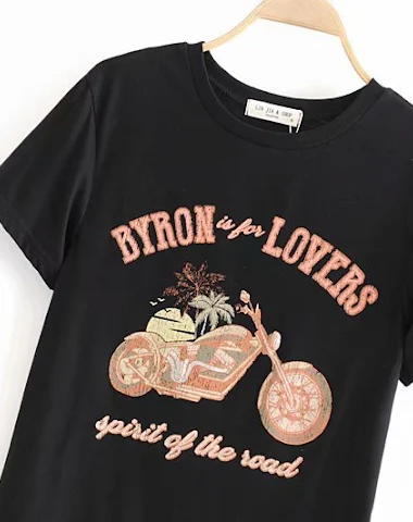Motorcycle Coco T-shirt met dubbele - 1