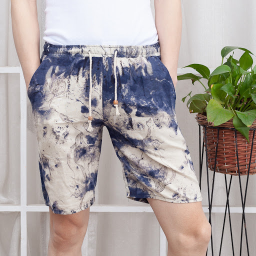 Title 4, New Summer Mens Beach Pants Printed Casual Pa...
