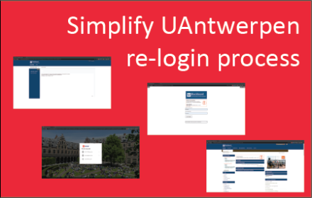 UAntwerpen Login Preview image 0