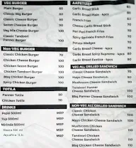 Aaira Food Junction menu 1