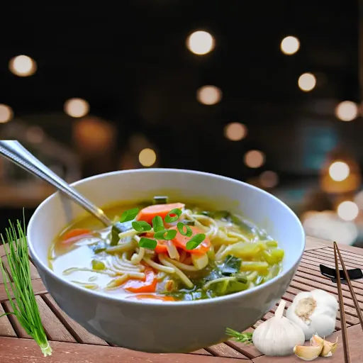 Veg Asian Noodles Soup