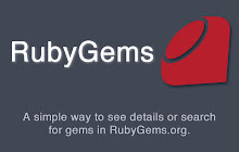 RubyGems small promo image