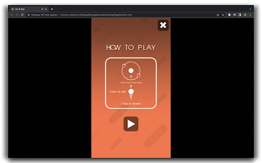 Go To Dot - HTML5 Game