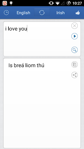 아일랜드어 영어 번역기