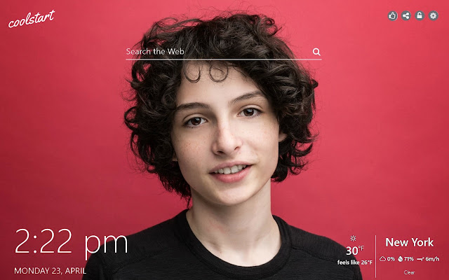 Finn Wolfhard HD Wallpapers Social New Tab