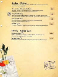 Malaka Spice menu 1