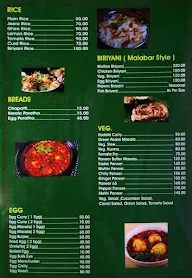 New Kairali Restaurant menu 5