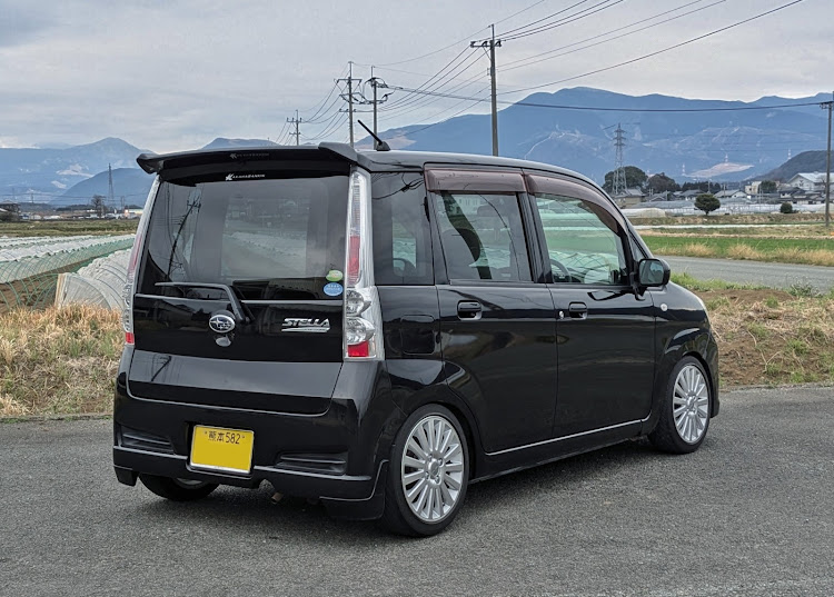 ステラのホイール交換・純正ホイール流用の世界・RNステラに関するカスタム事例の投稿画像3枚目