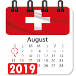 Cover Image of Unduh Kalender schweiz 2019, neu kalender mit feiertagen 1.16 APK