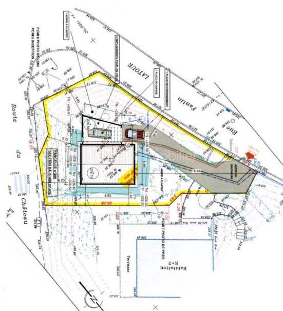 Vente terrain  496 m² à Claix (38640), 174 000 €