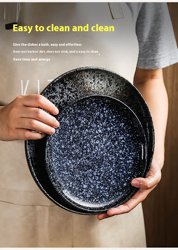 Title 2, Ceramic steak plate for household use. Serve yo...
