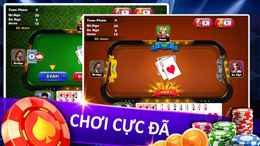 Phom - Ta La - Tú Lơ Khơ -  Tá Lả - Phỏm Offline 1.0.2 screenshots 2