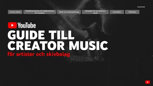 Guide till Creator Music för artister och skivbolag