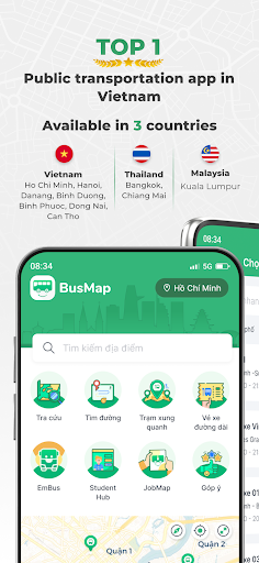 Screenshot BusMap - Transit & Bus Ticket