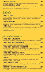 Quesso Xpress menu 1